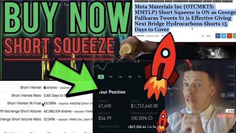 3 BEST SHORT SQUEEZE STOCKS TO BUY NOW | +7000%
