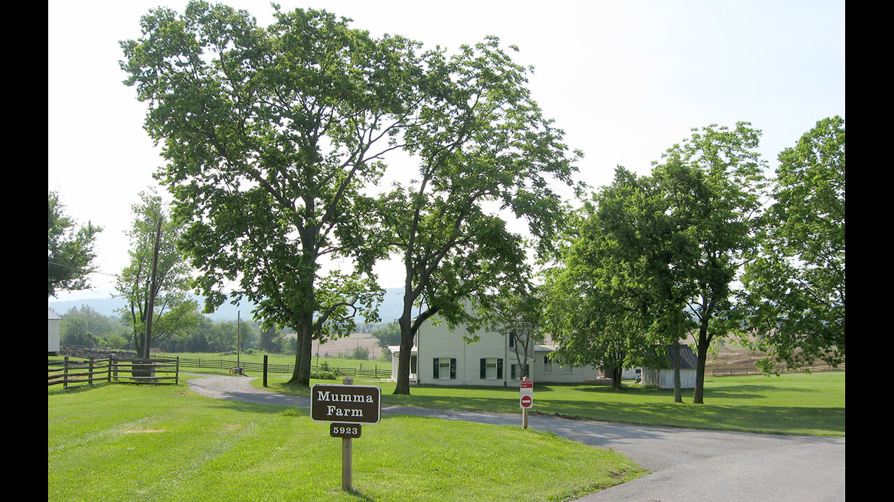 Antietam Battlefield, Maryland Monument and Mumma Farm