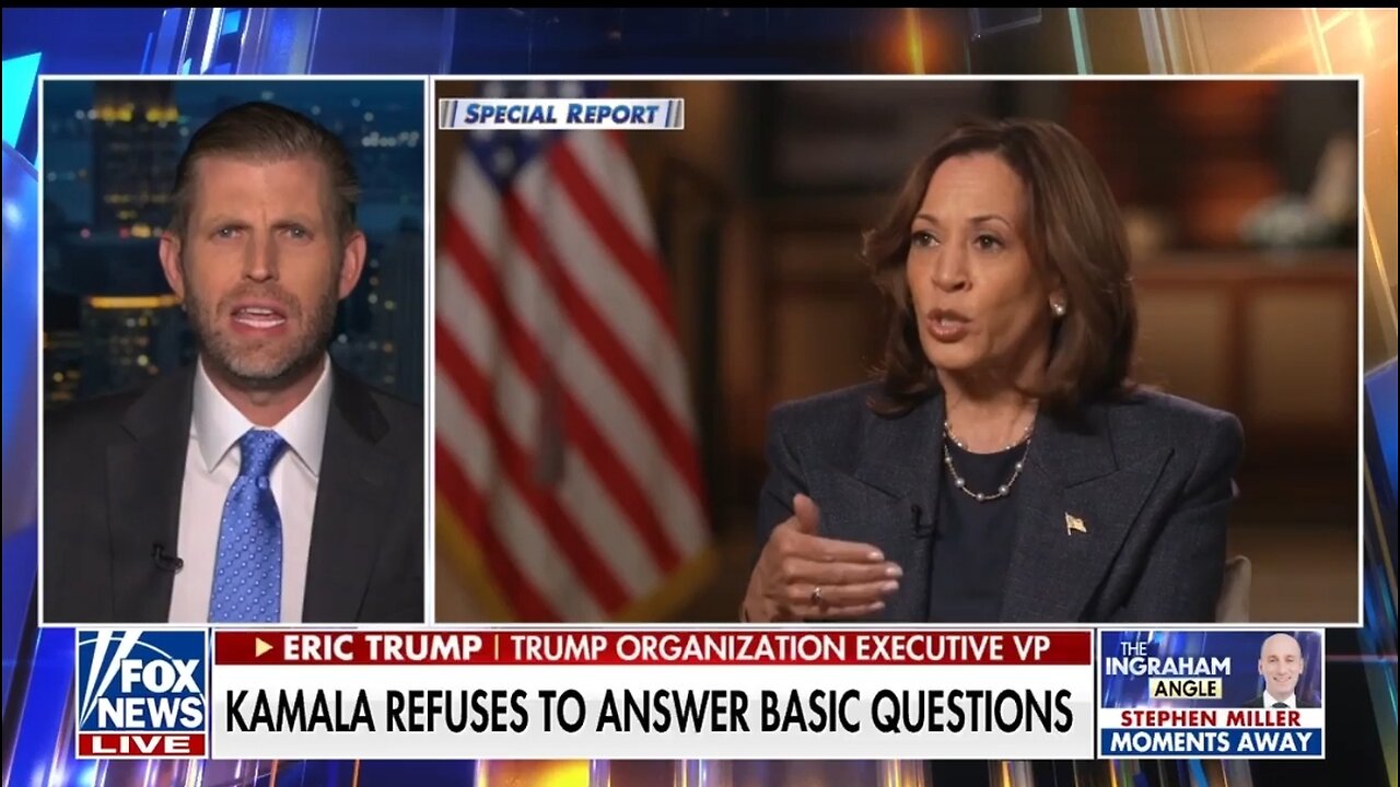 Eric Trump: Kamala's Never Had A Real Job