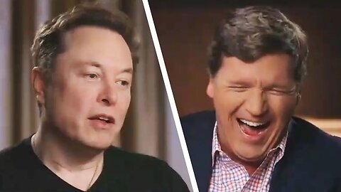 Elon Musk interviewed by Tucker Carlson, goes pathetically wrong