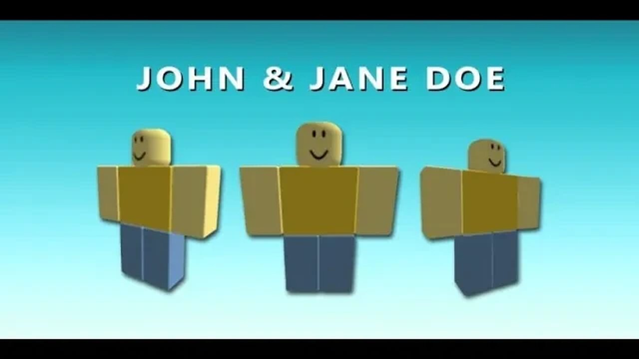 WHO IS JOHN OR JHANE DOE ?? -- FRANSISCA SIM
