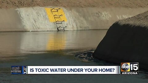 Is toxic water under your home?