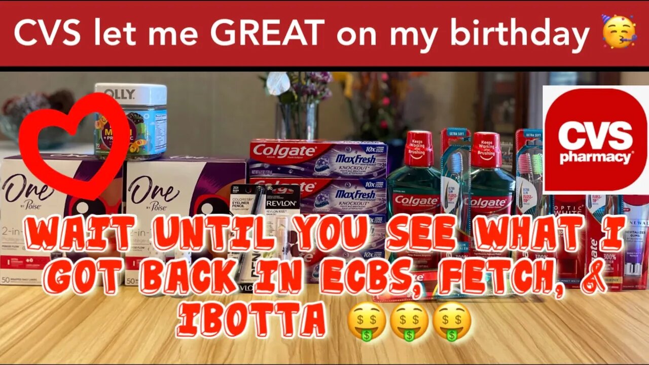 CVS was GREAT to me 01.10.22 | HBD 🥳 @ 47 #couponingwithdee
