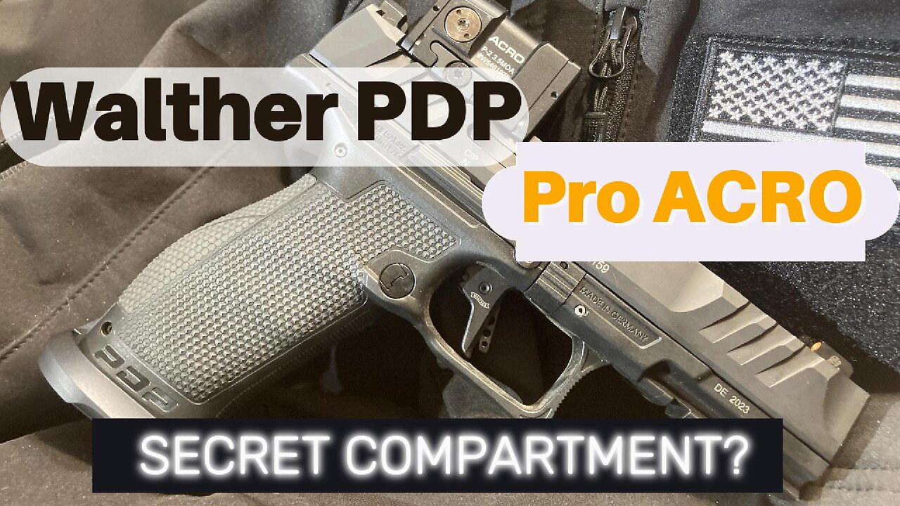 I X-Rayed My Walther! PDP Pro ACRO Review