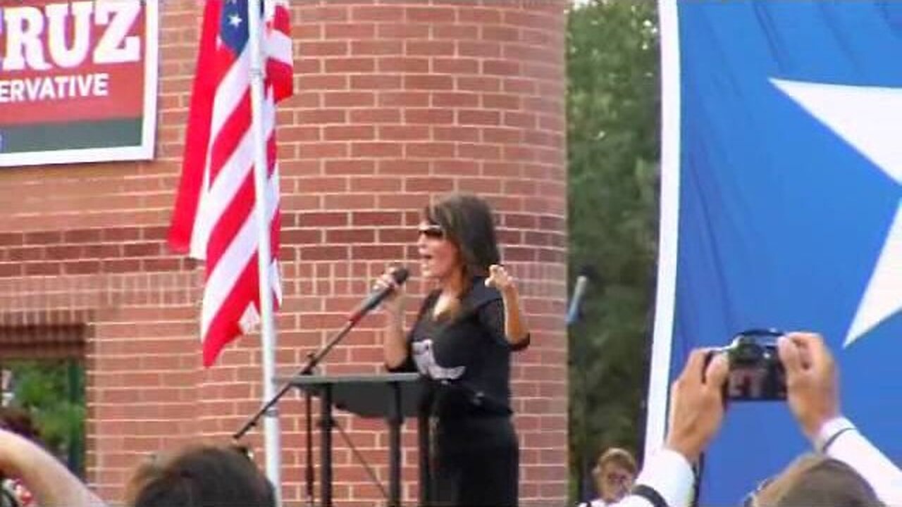 Sarah Palin at Ted Cruz Rally July 27 2012