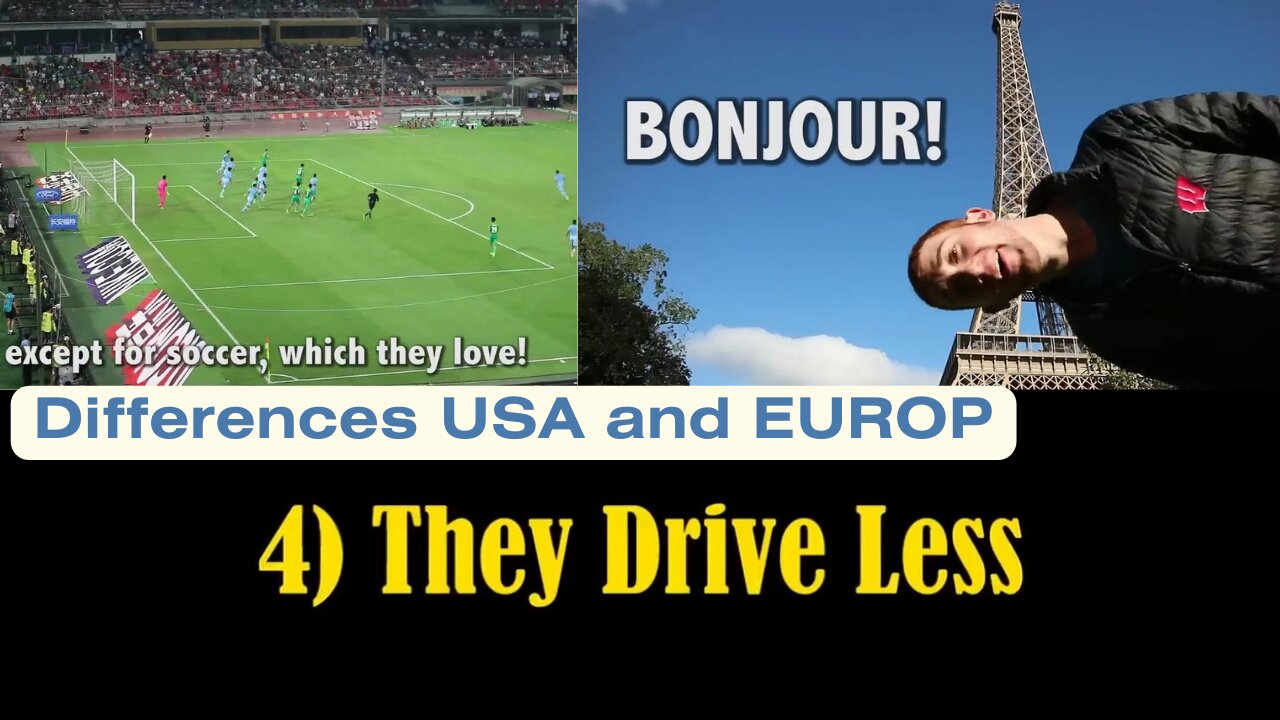 18 Cultural Differences Between Tha USA and EUROPE