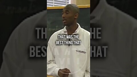 Life Lesson WIth Kobe Bryant