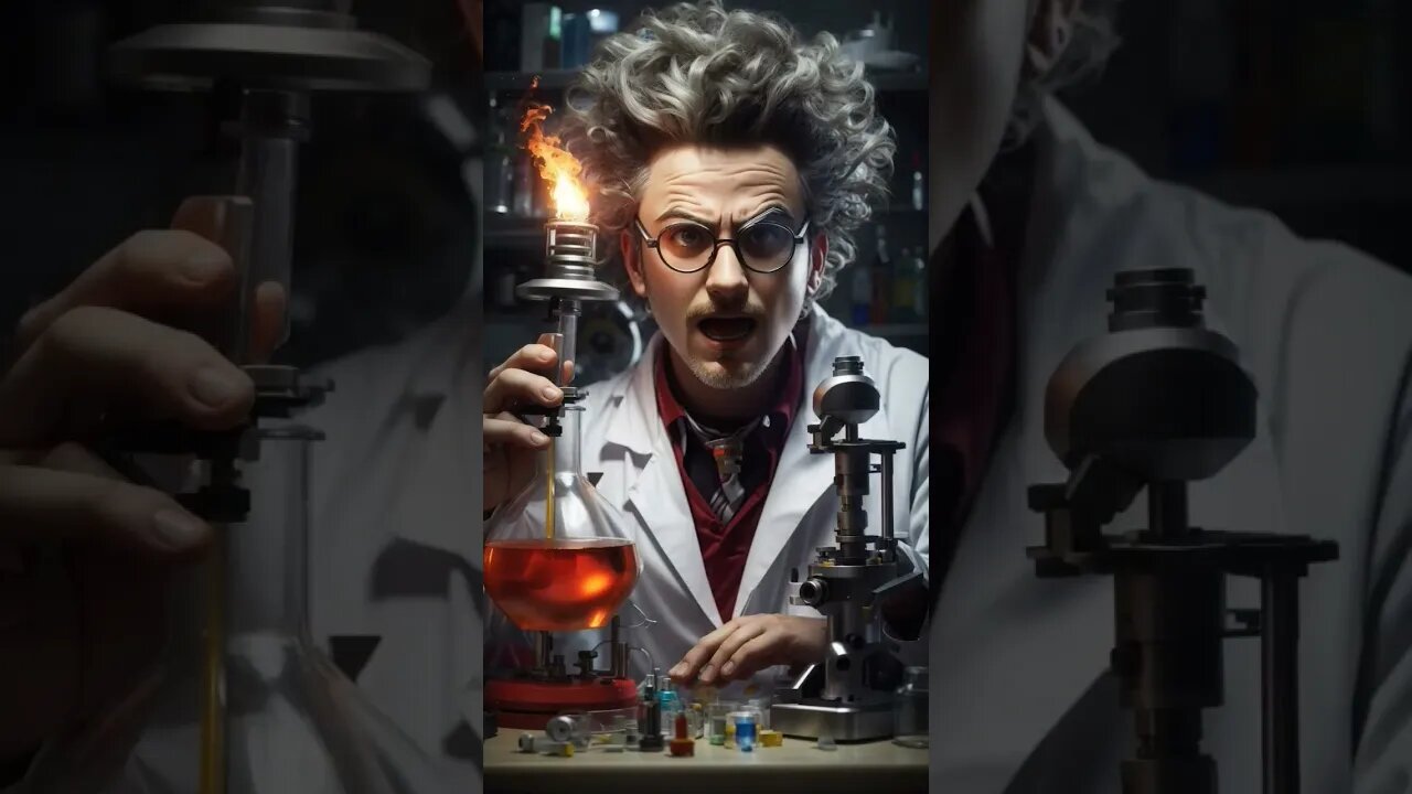 🤣 Slightly Mad Scientist 🤪 #funny #shorts