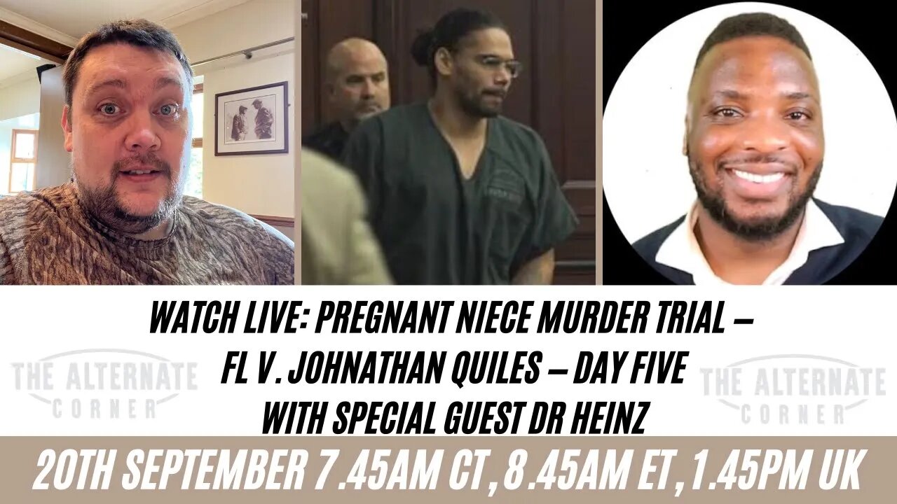 Johnathan Quiles Death Penalty Trial vs Florida— Day 5