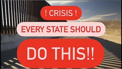 🔴 CRISIS! 🔴 EVERY STATE SHOULD DO THIS!!