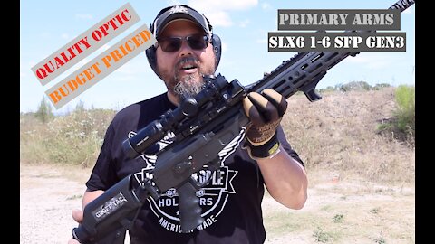 Primary Arms LPVO SLx6 1-6 SFP Gen3