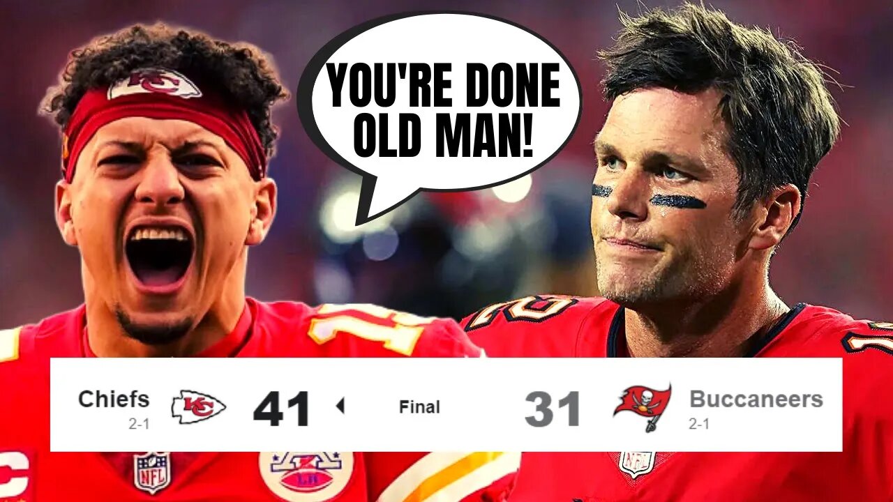 Tom Brady And Buccaneers Lose At Home AGAIN! Patrick Mahomes Magic Lifts Kansas City Chiefs