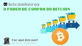 Por que o poder de compra do Bitcoin continua crescendo? - Parte 3 - Série "Why Bitcoin?"