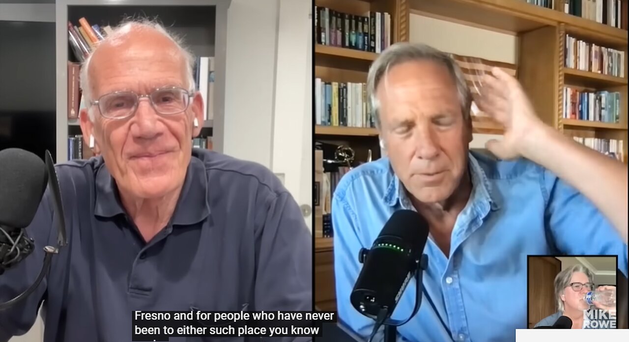 Mike Rowe Takes Up CLASS WARFARE with Victor Davis Hanson | The Way I Heard It.