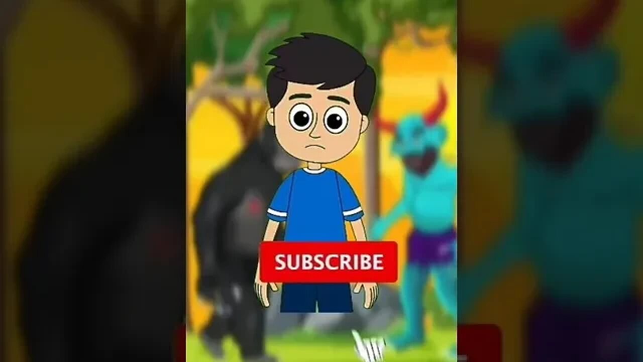 Bangla Cartoon | Duck & Snake Story | Rupkothar Golpo | Bhuter Cartoon | Daku Rakkhosh #shorts