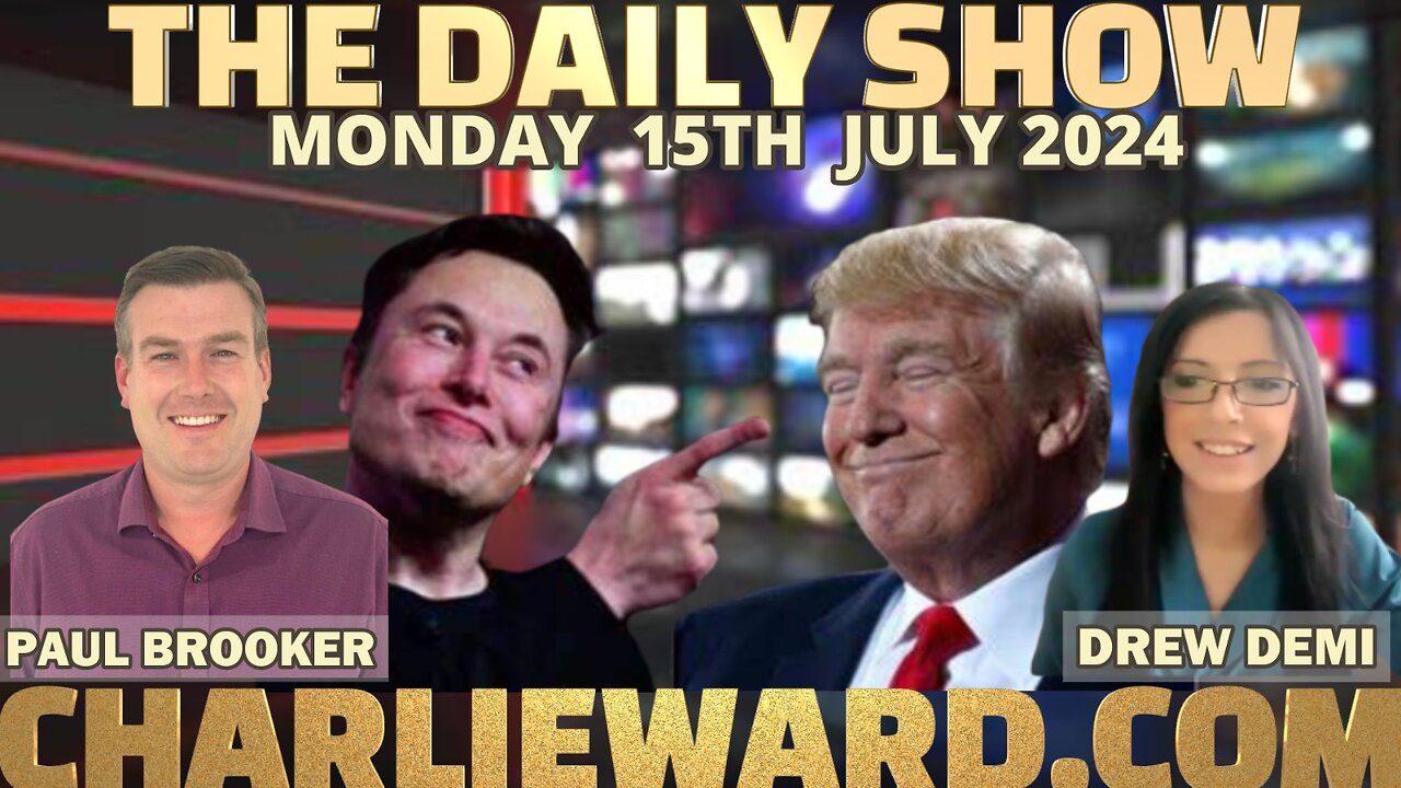 THE DAILY SHOW WITH PAUL BROOKER & DREW DEMI - MONDAY 15TH JULY 2024