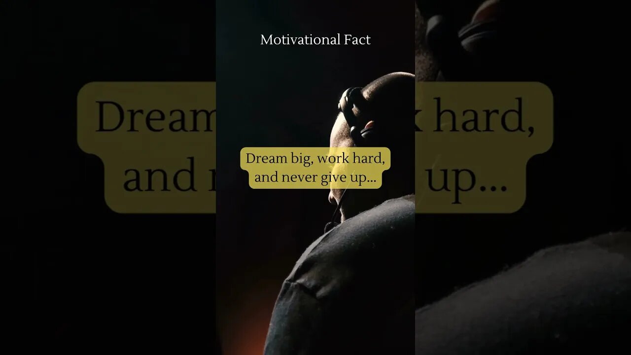 Success Motivational Video Fact #27 Hellowd #shorts #motivation