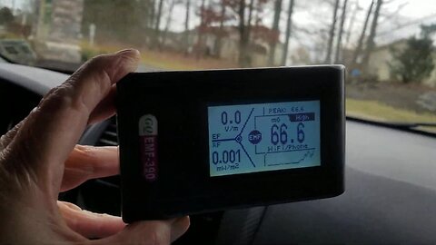 GQ 390 EMF METER HIGH READING IN ATLANTIC COUNTY AREA, NJ ON JANUARY 5, 2021