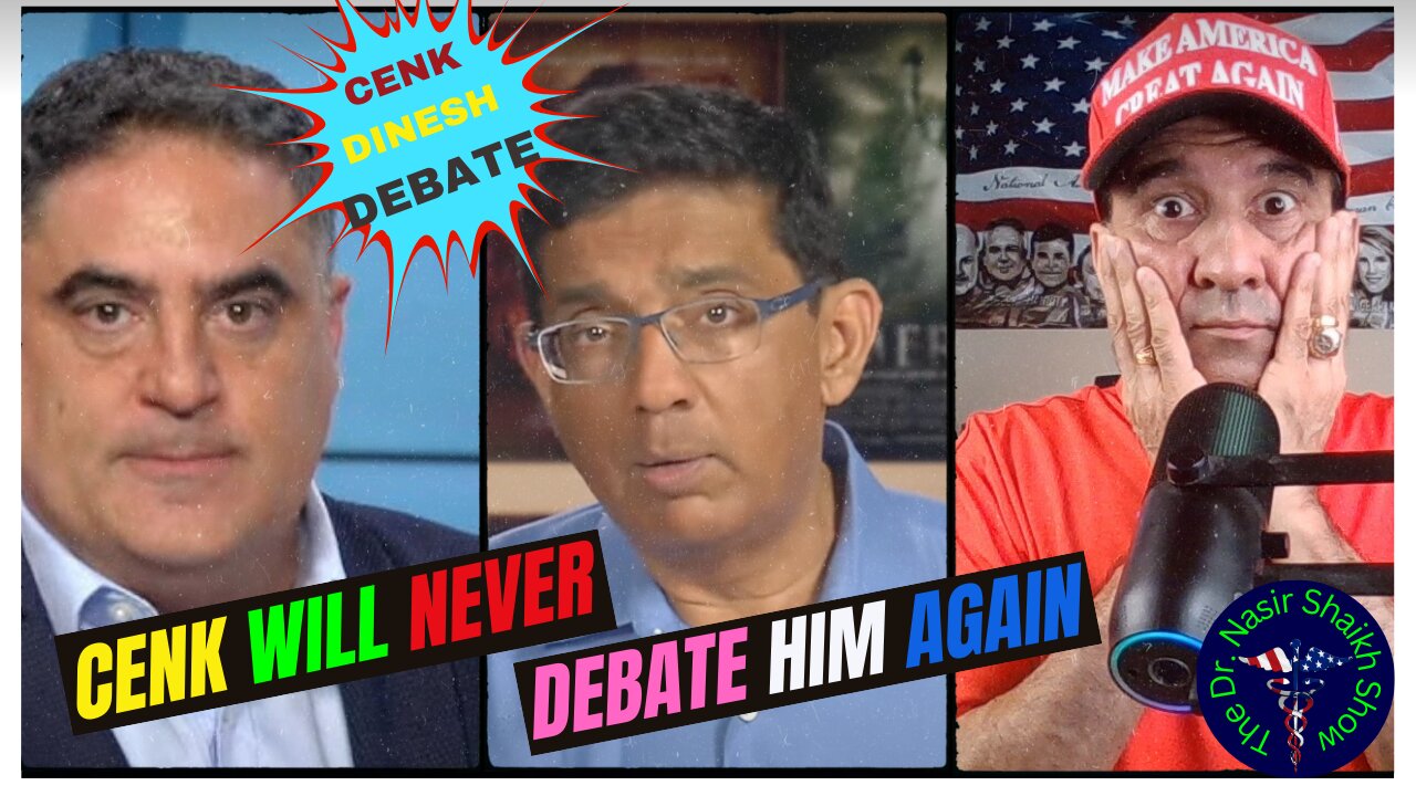 Cenk Uygur Humiliated In Debate By Dinesh D'Souza - Will Never DEBATE Him Again