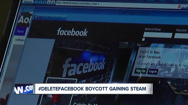 #DeleteFacebook boycott gaining steam