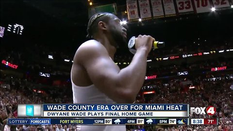 Wade goes out a winner in Miami