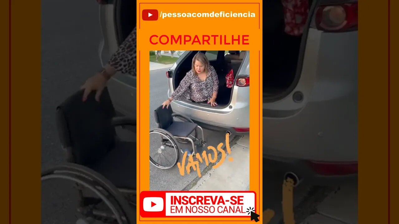 Vamos ver se o youtube vai mostrar este vídeo sobre Pessoa com deficiência