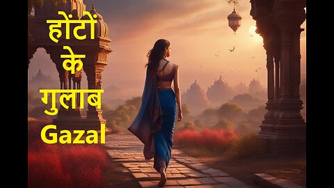 होंटों के गुलाब Gazal