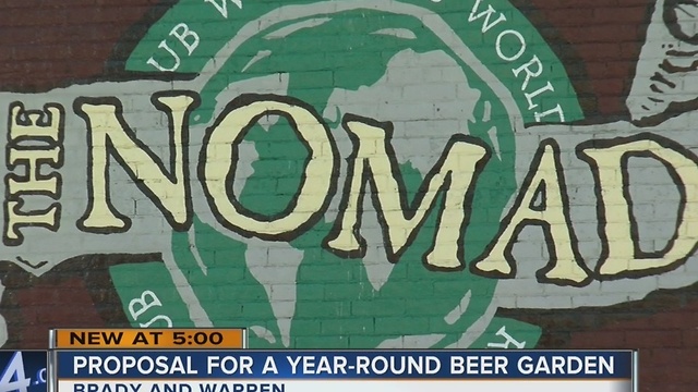 Year-round beer garden planned for Brady Street