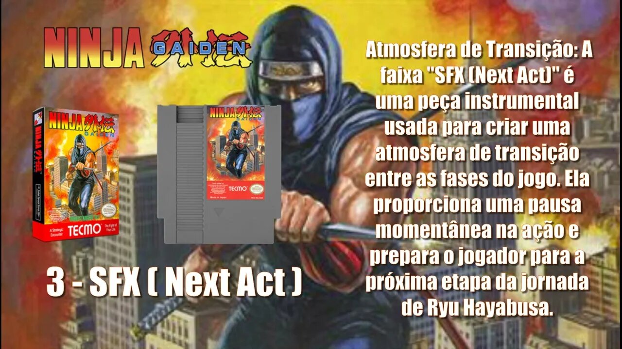 🎶🐱 Desvende as Curiosidades da Trilha Sonora de Ninja Gaiden do NES! 🎮🥷 #3