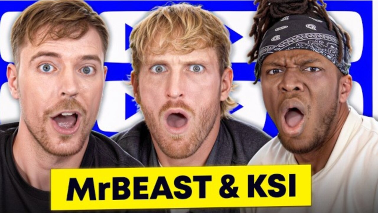 MrBeast, Logan Paul & KSI on Launching Lunchly, Fighting Jake Paul, Ronaldo's YouTube Takeover