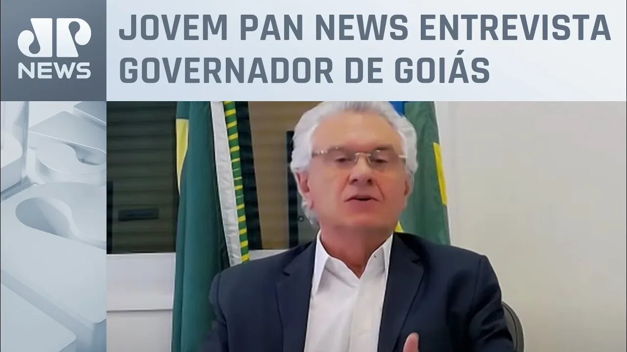 Caiado cobra pedido de desculpas de Zema: “Extrapolou, sabe que errou”