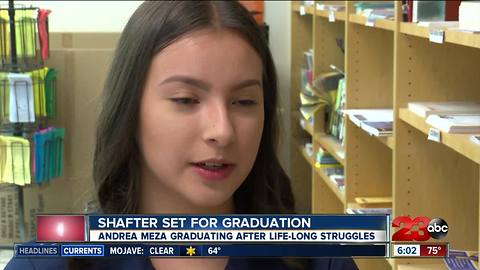 Local high school graduate overcomes adversity