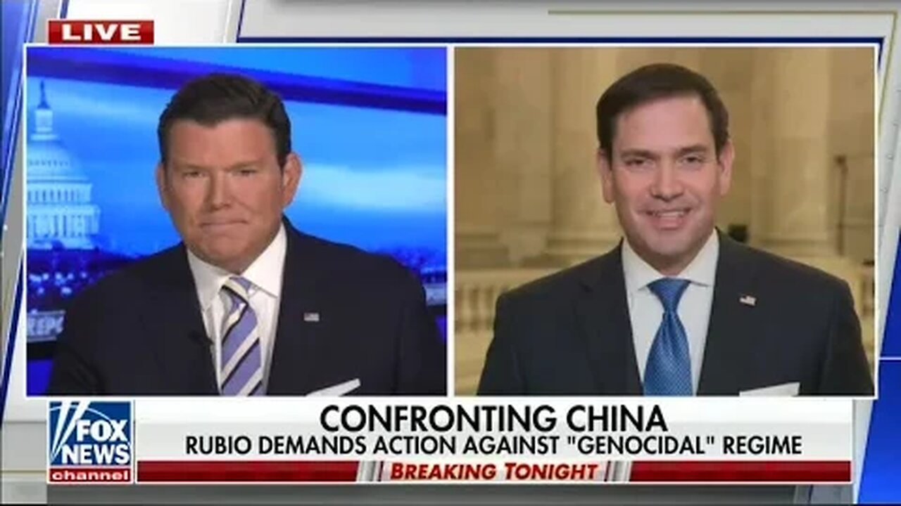 Rubio Joins Special Report to Discuss Confronting China and Protecting American Capitalism