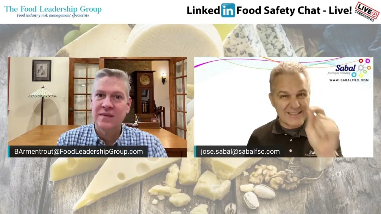 Episode 104: Food Safety Chat - Live! 112522