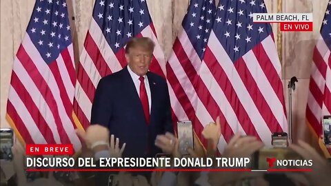 URGENTE! Donald Trump anuncia Candidatura a Presidente dos Estados Unidos em 2024 🇺🇲