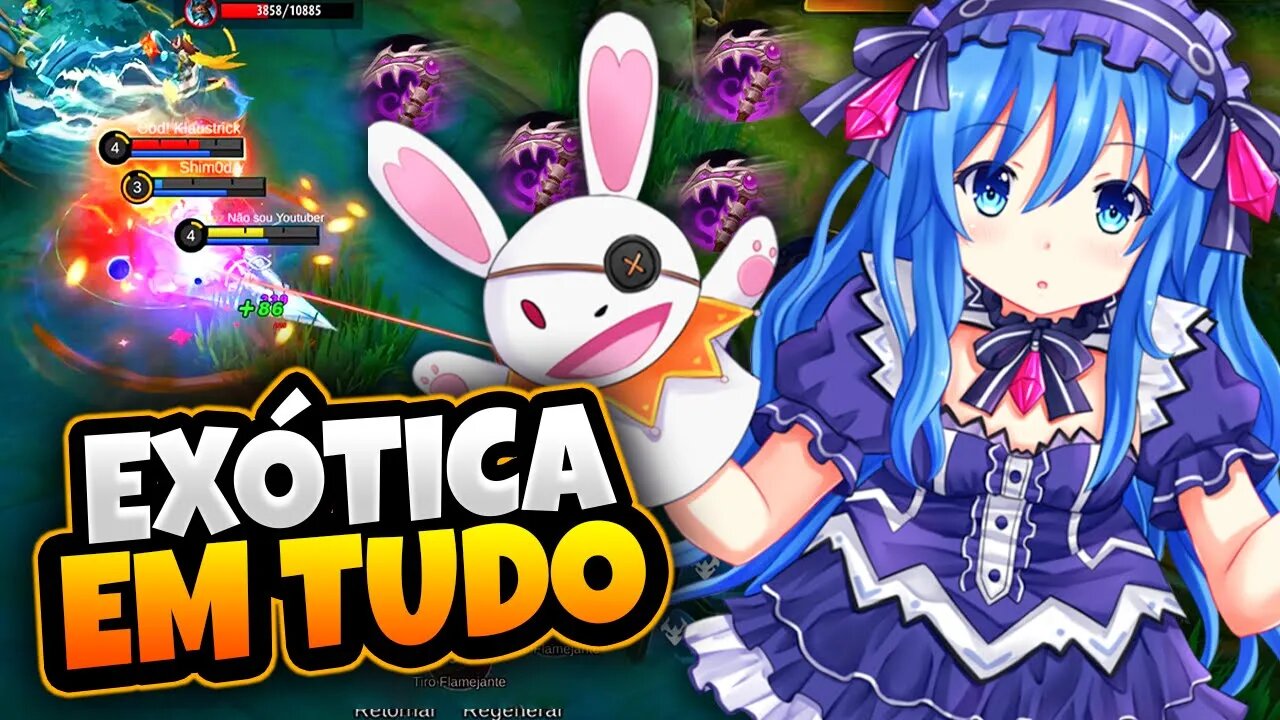 VOCÊ NUNCA VIU ELA DESSE JEITO! | MOBILE LEGENDS