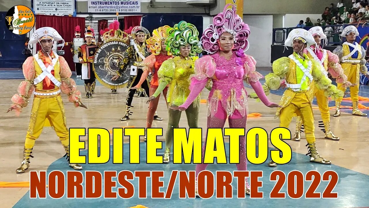 CORPO COREOGRÁFICO 2022 - BP. EDITE MATOS 2022 NA COPA NORDESTE NORTE DE BANDAS E FANFARRAS 2022