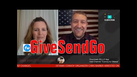 GiveSendGo Founder "Heather Wilson" on Ottawa Freedom Convoy