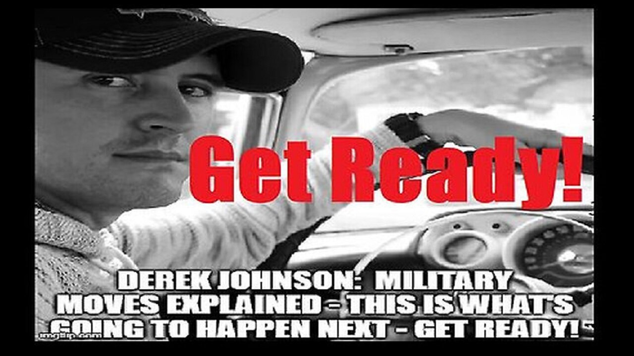 Derek Johnson Get Ready Oct 16 - This is What's Going to Happent Next