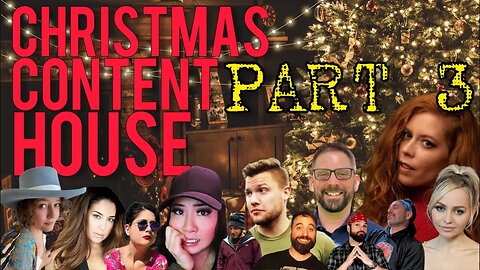 Chrissie Mayr's Christmas Content House! Geno Bisconte, Xia, Keanu, Karl WATP, X Ray Girl, 