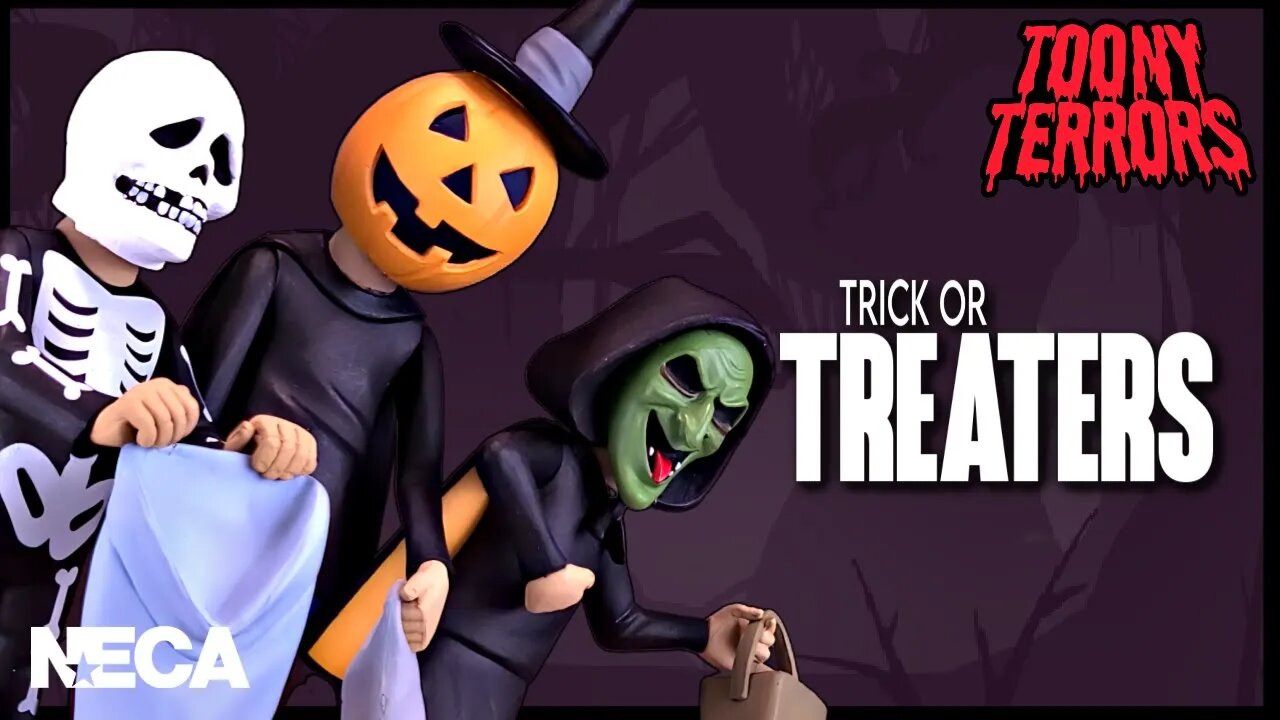 NECA Toony Terrors Halloween 3 Trick or Treaters @TheReviewSpot
