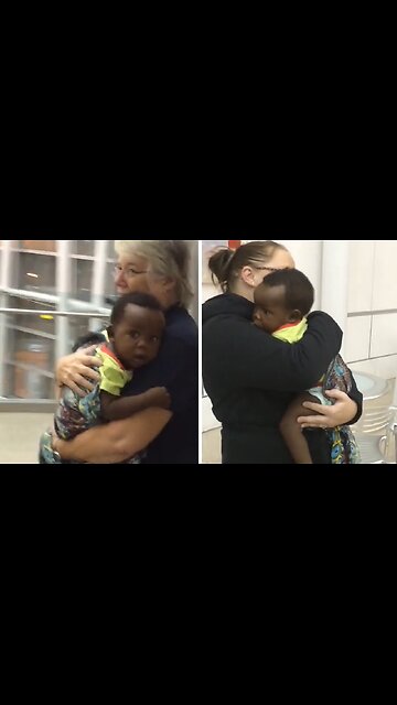 Priceless moment couple become parents of addopted boy from Malawi