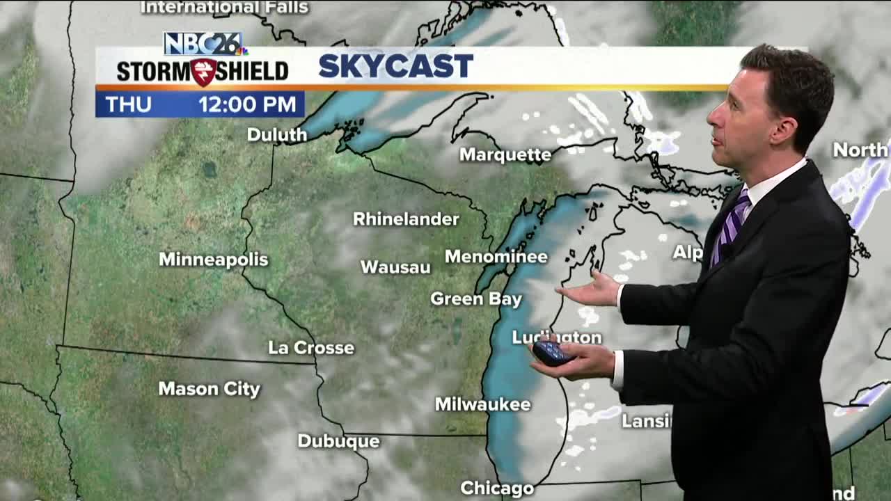 Michael Fish's NBC26 weather forecast