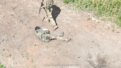 Russian Soldier Shoots Injured Friend In The Head
