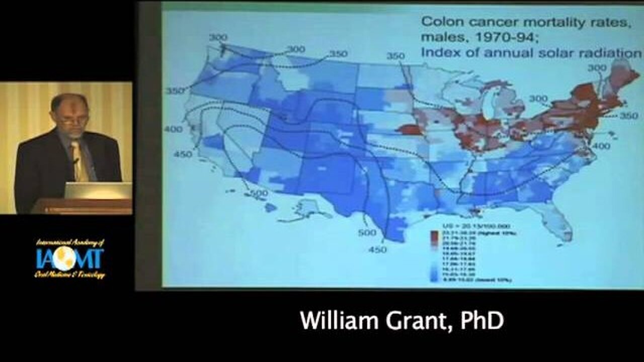 William Grant, PhD discusses the role of Vitamin D in gum disease at IAOMT 2010 Galloway