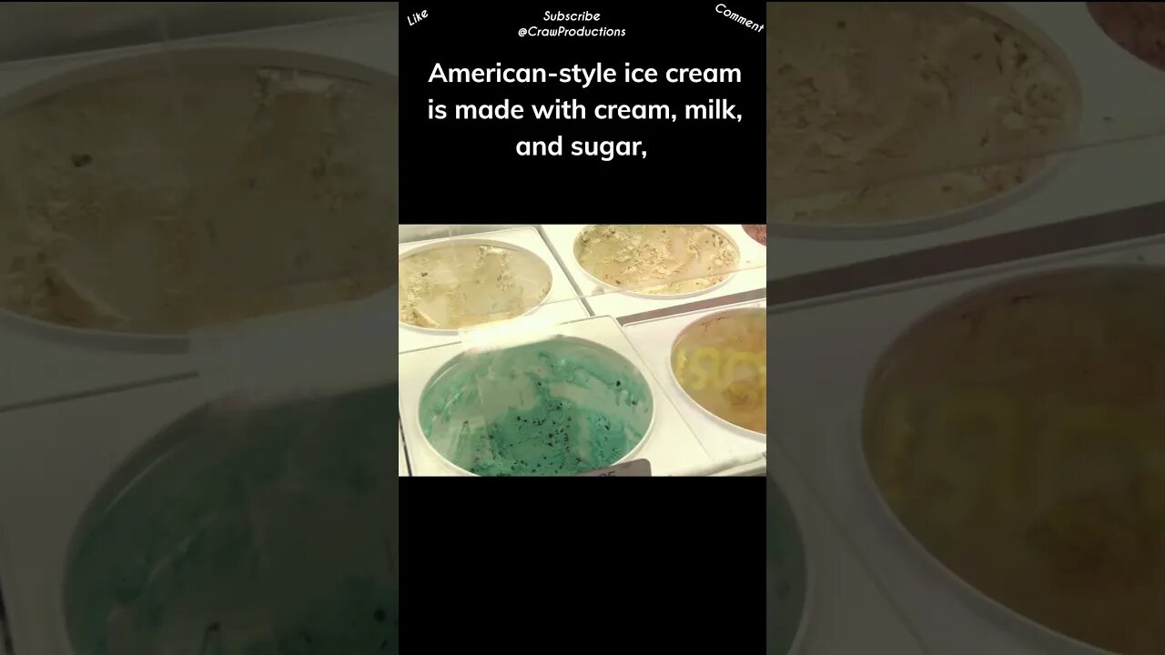 There are many different styles of ice cream #icecream #shorts