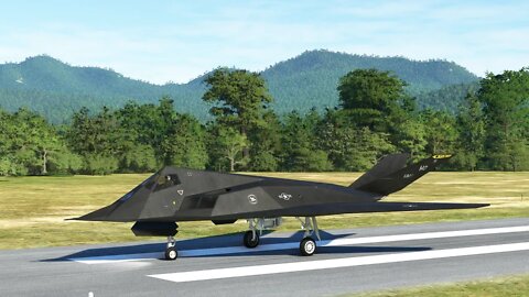 First Flight - F-117A