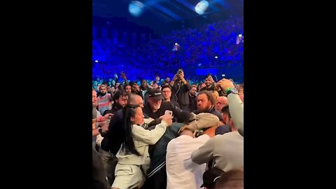 Tommy Fury vs Idris Virgo crowd brawl