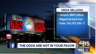 Mega Millions reaches $667 million jackpot!