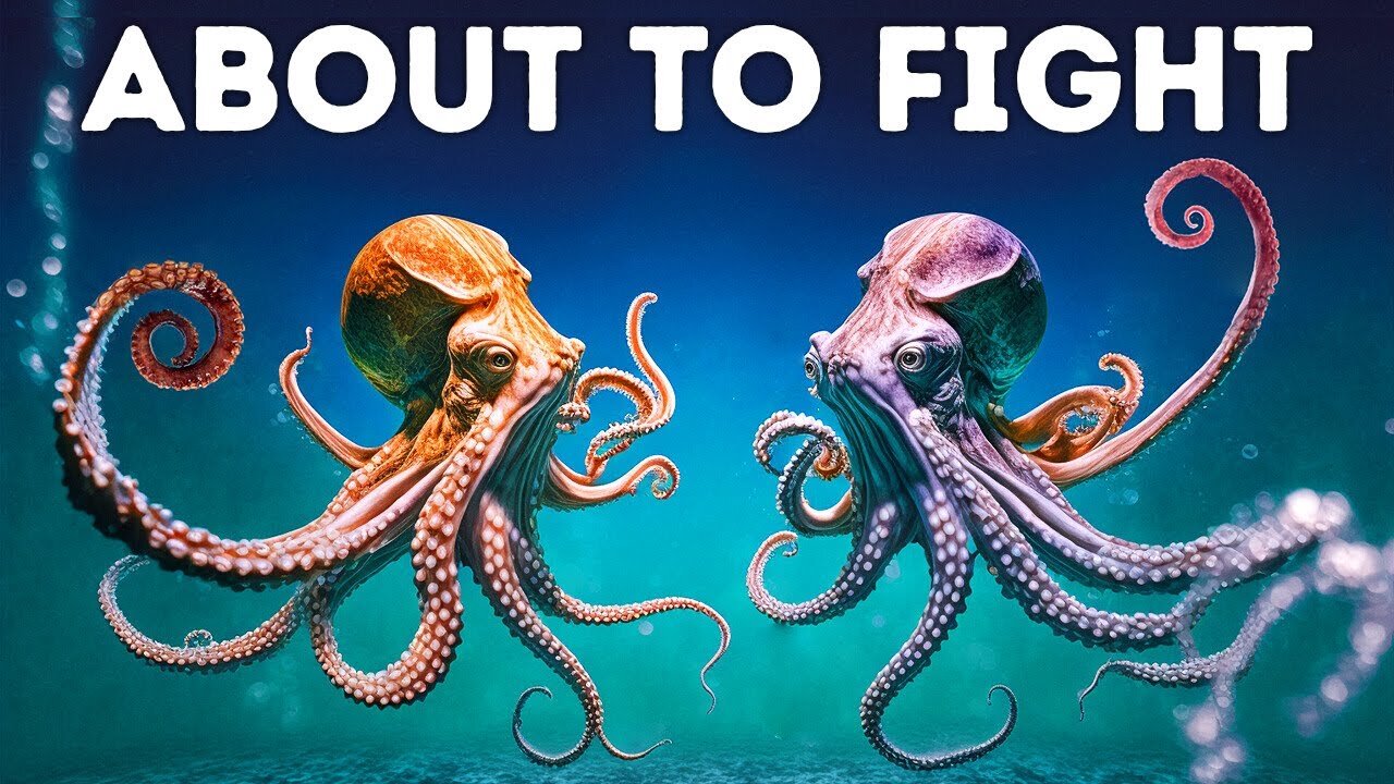 Octopuses Act Like People When They Get Mad, Here's What They Do!!